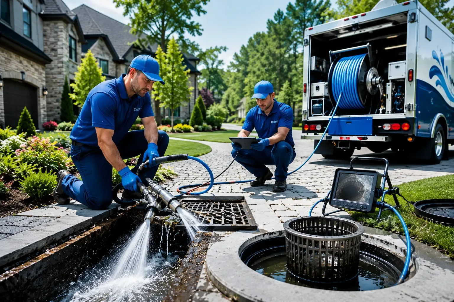 Local outdoor drain cleaning professionals in Avon Lake, OH